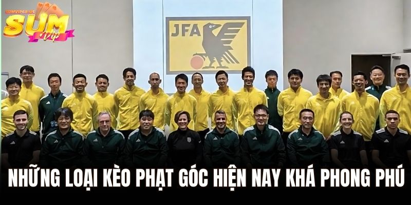 Những loại kèo phạt góc hiện nay khá phong phú